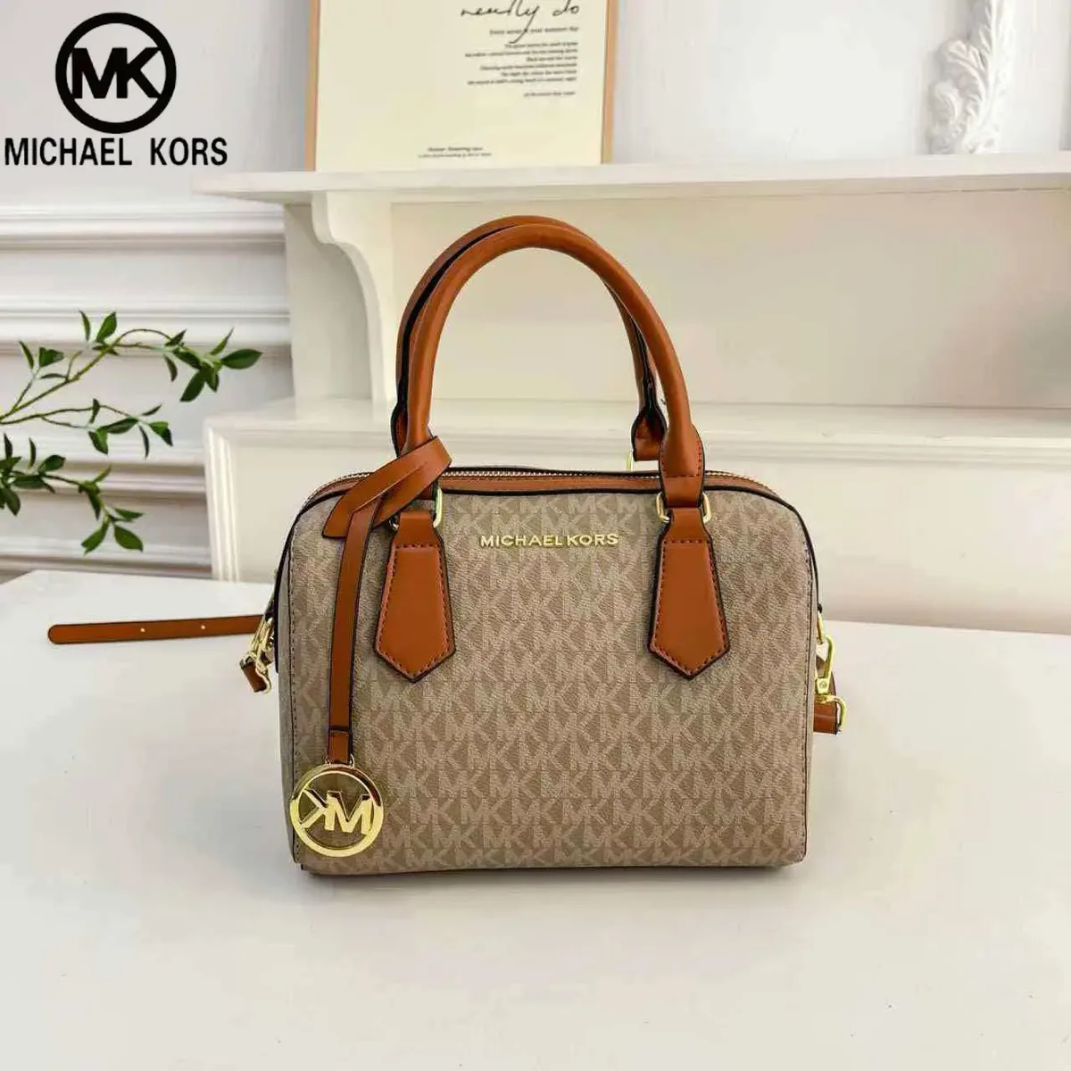 sac à bandoulière michael kors pour femme, élégant et décontracté, imprimé classique mk, mini sac pour fille, sac de voyage, nouvelle collection femme 2026
