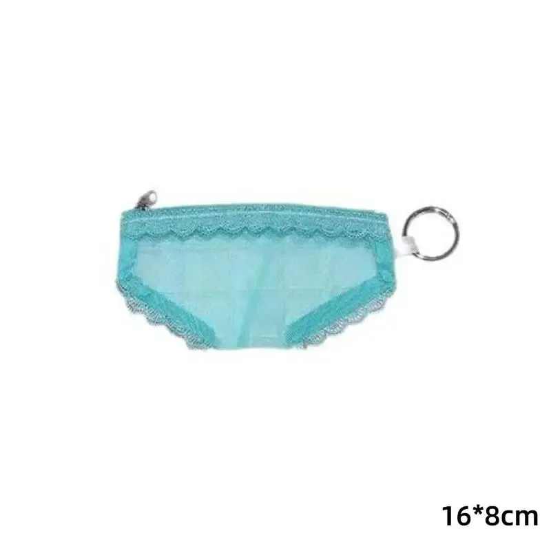 pochette cosmétique unique en dentelle et résille avec fermeture éclair élégante et portable pour un rangement pratique du maquillage et des articles personnels