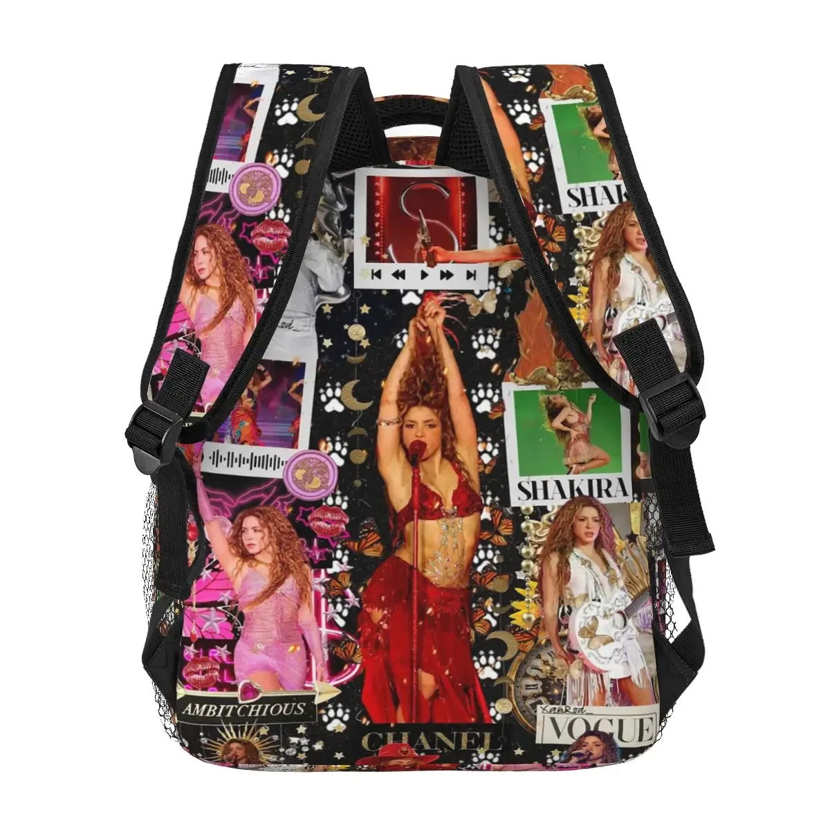 sac à dos shakira à imprimé hawaïen, sac à dos de voyage, grande capacité, pour garçons et filles, sac d'école, sacs à bandoulière pour hommes et femmes, offre spéciale