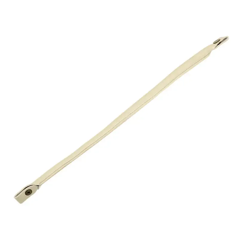 sangle de sac en cuir pu de 40cm avec fermoir, poignée de sac à bandoulière pour femme, poignées de remplacement pour sac à main, accessoires pour sac à main, 1/2 pièce