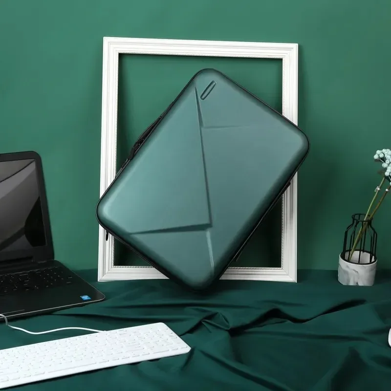 nouvelle sacoche pour ordinateur portable en coque rigide 15,6 pouces, étanche, antichoc, anti-chute, sacoche de messagerie professionnelle avec sangle détachable