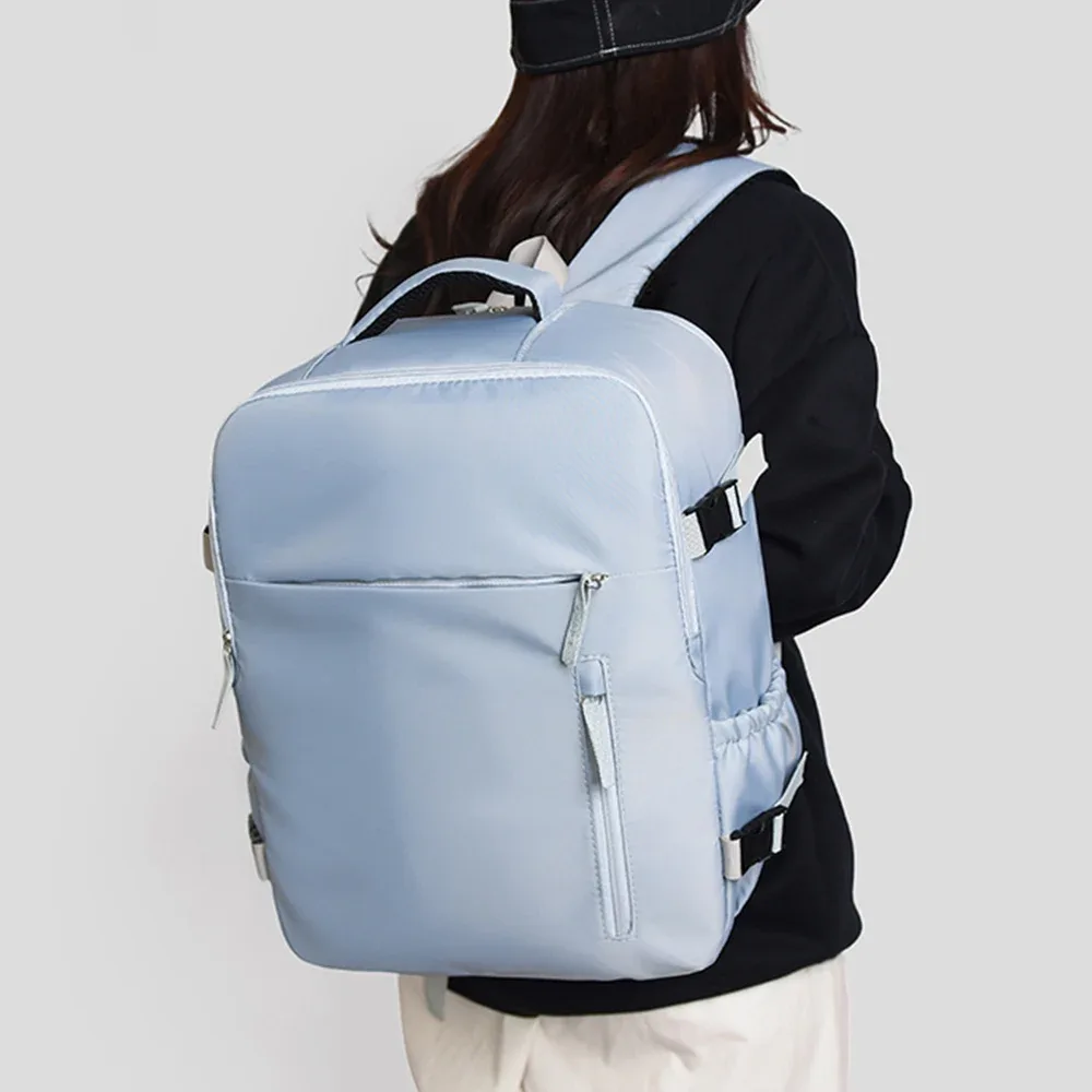 sac à dos de voyage 39x30x19cm, grande capacité, multi-compartiments, pour ordinateur portable, sac à dos pour courte distance (produit sélectionné)
