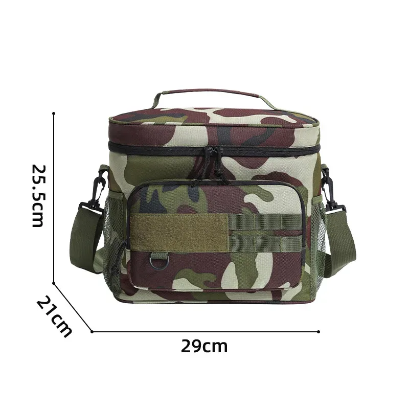 sac à dos isotherme de grande capacité en tissu oxford, 1 pièce, sac de bière de voyage en plein air, sac de glace étanche doublé de peva