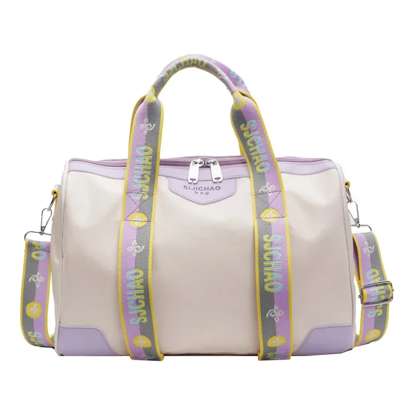2026 plus récent sac de voyage à main polyvalent à la mode avec lettre sangle sac à bandoulière sac à bagages bagages décontractés handbabgs