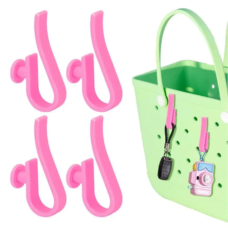 crochet de rangement pour sac de plage, 3 pièces, crochets en plastique polyvalents, insertion universelle, breloque suspendue, organisateur d'articles divers, accessoires pour sac de plage