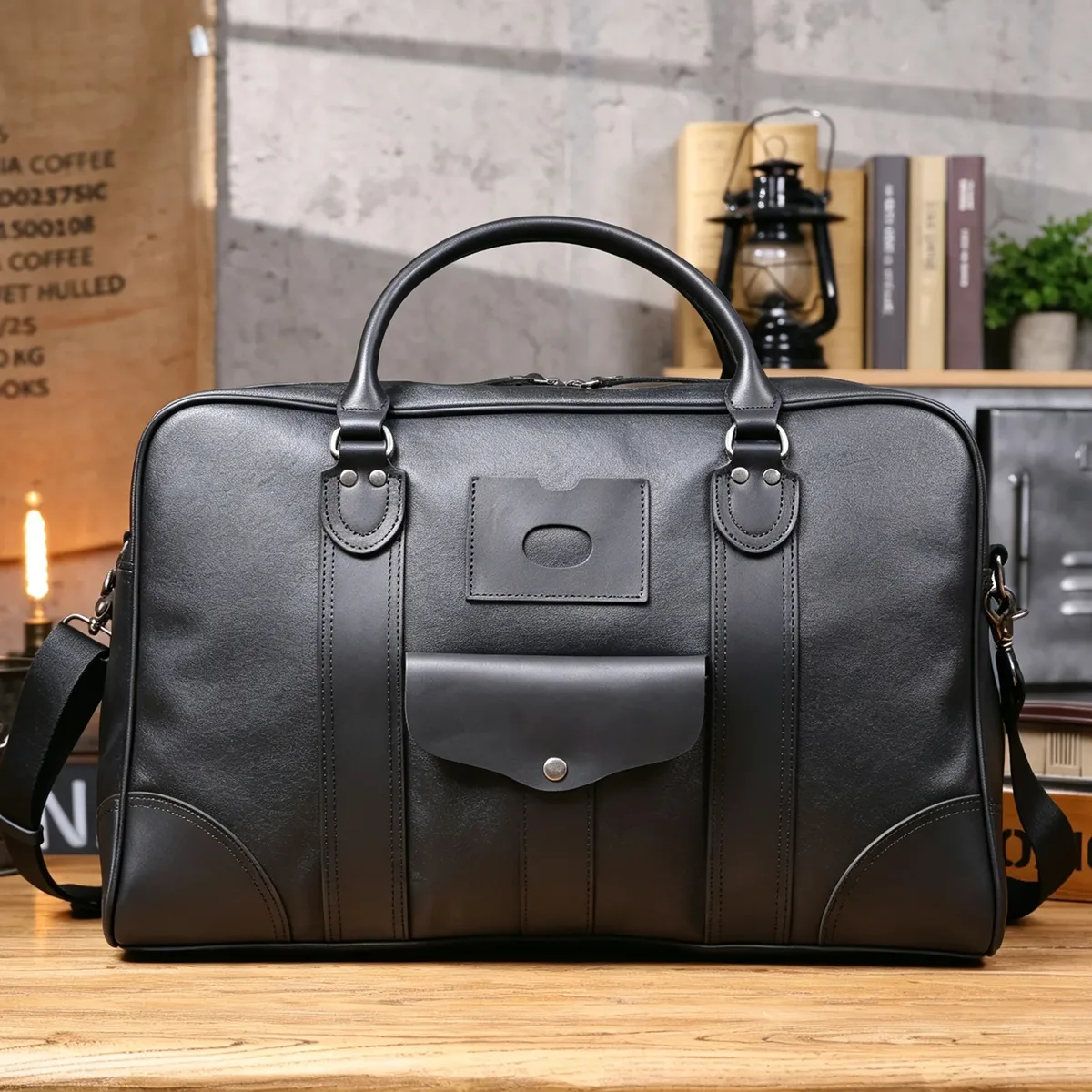 sac de voyage vintage s.worker en cuir pleine fleur tanné végétal, sac à main pour homme, sac de week-end, sac de sport pour les voyages en plein air
