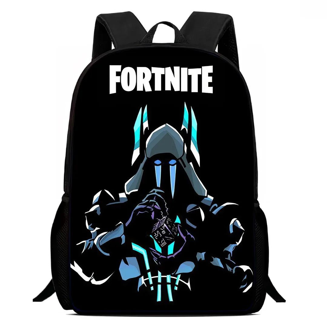 sac à dos d'école fortnite de 15 pouces pour enfants, garçons et filles, sac à dos léger imprimé avec des motifs de jeux, grand format, adapté aux enfants de 5 à 8 ans