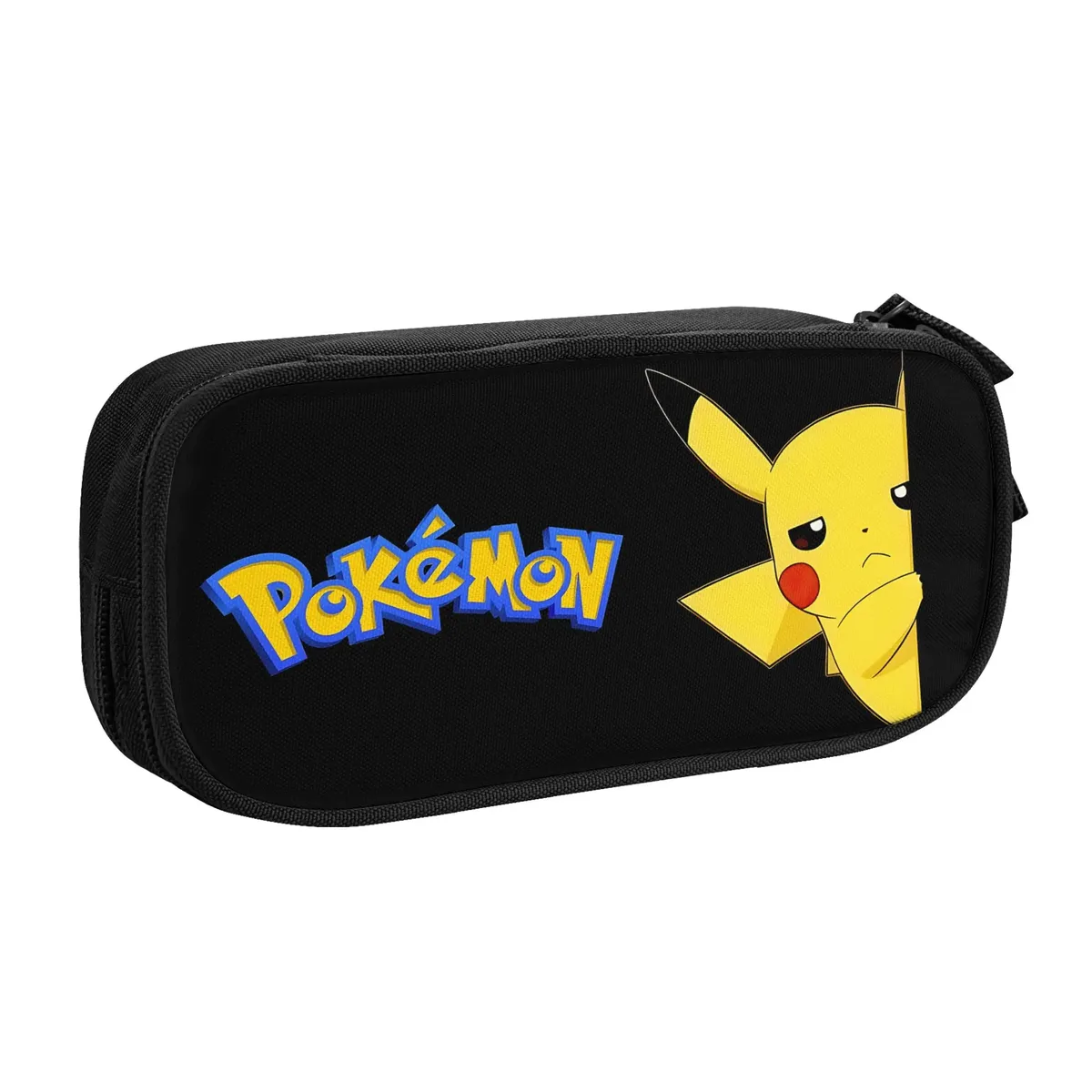 sacs personnalisés pokemon eevee eeveelution de grande capacité pour enfants, trousse à crayons d'école pour garçons et filles