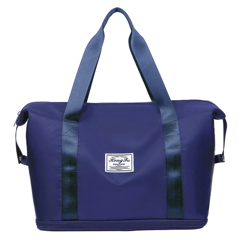 sac à main extensible de grande capacité pour femmes, sac de rangement pour bagages, sac de voyage de loisirs, sac à main étanche en nylon pour sport et fitness