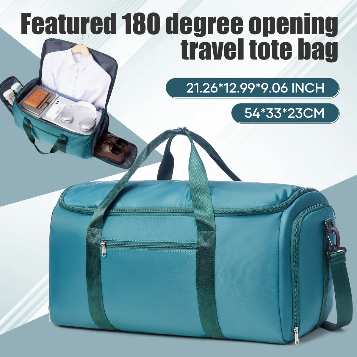 sac de voyage pliable pour hommes, sac de voyage convertible, sac de voyage suspendu pour vêtements, sac de voyage d'affaires, sac de voyage pour vêtements