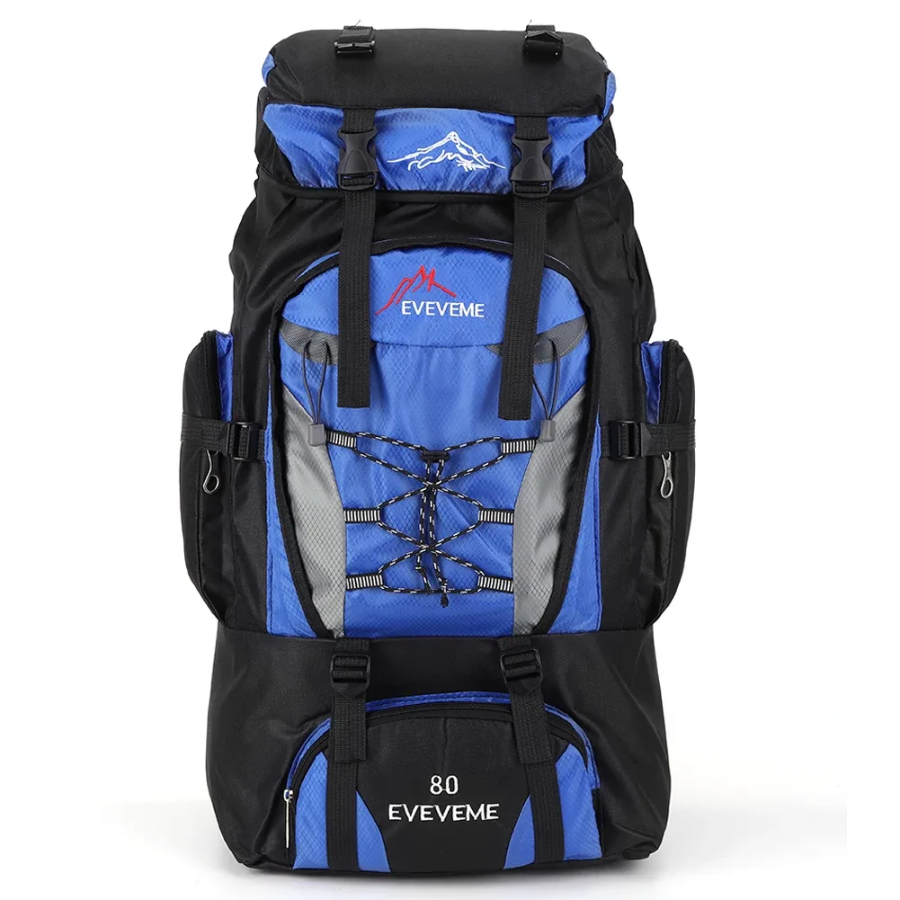 grand sac à dos de voyage étanche pour homme, sac de camping, sac à dos de randonnée, sac à dos touristique, sports de plein air, escalade, canadisme, 80l