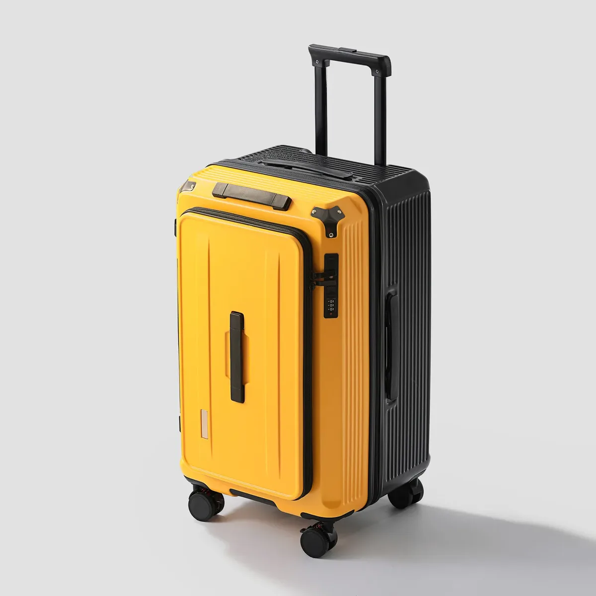 bagage extensible, boîtier de chariot épais de grande capacité, valise de voyage de 24 pouces, bagage avec serrure à combinaison, robuste et du