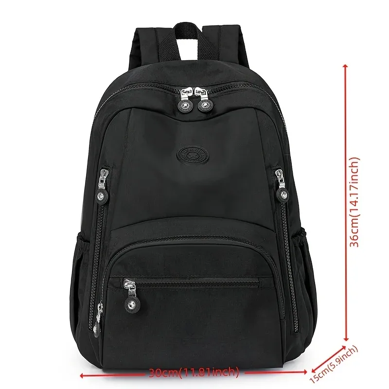 sac à dos de voyage en nylon pour femmes, sac à dos multifonctionnel, sac à bandoulière, sac à dos pour jeunes, sac à dos scolaire pour femmes