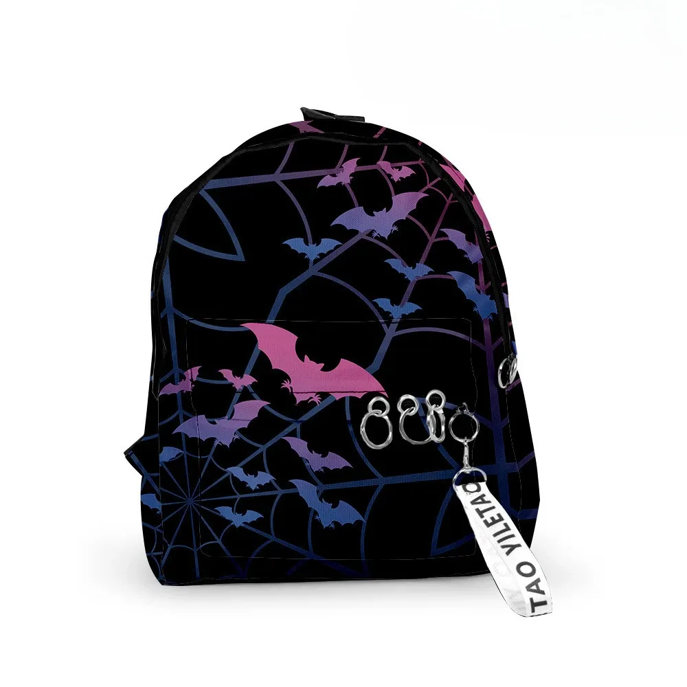 Sacs à dos en toile d'araignée pour Halloween, chauves-souris, sacs de voyage de randonnée College mignons Kawaii, sac à dos scolaire pour étudiant, sac à dos pour garçon, fille, femme, homme, ordinateur portable