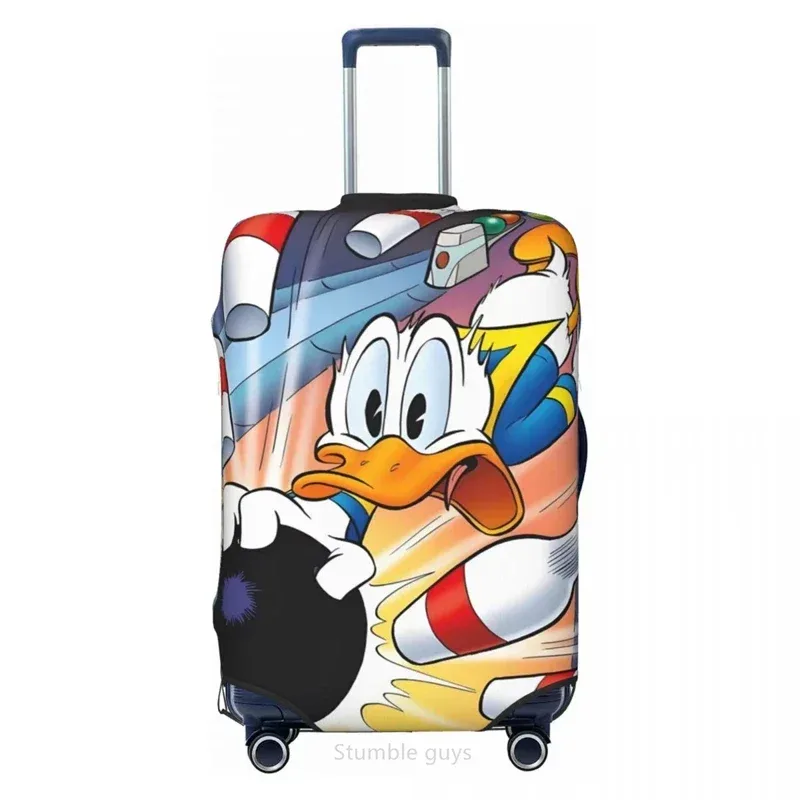 protecteur de bagages extensible et lavable, motif canard, pour valises de 18 à 32 pouces, durable, anti-rayures, anti-poussière, pour les voyages en avion et en voiture