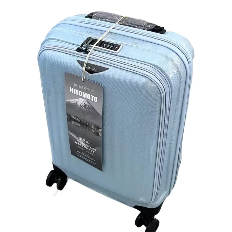 bagage à main ultra léger en fiber de carbone de 2kg, valise extensible à ouverture frontale de 20 pouces, serrure tsa, bagage de voyage léger