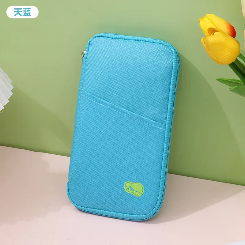 porte-documents de voyage multifonctionnel de style portefeuille pour hommes et femmes, sac de rangement pour passeport, vente en gros, stock disponible