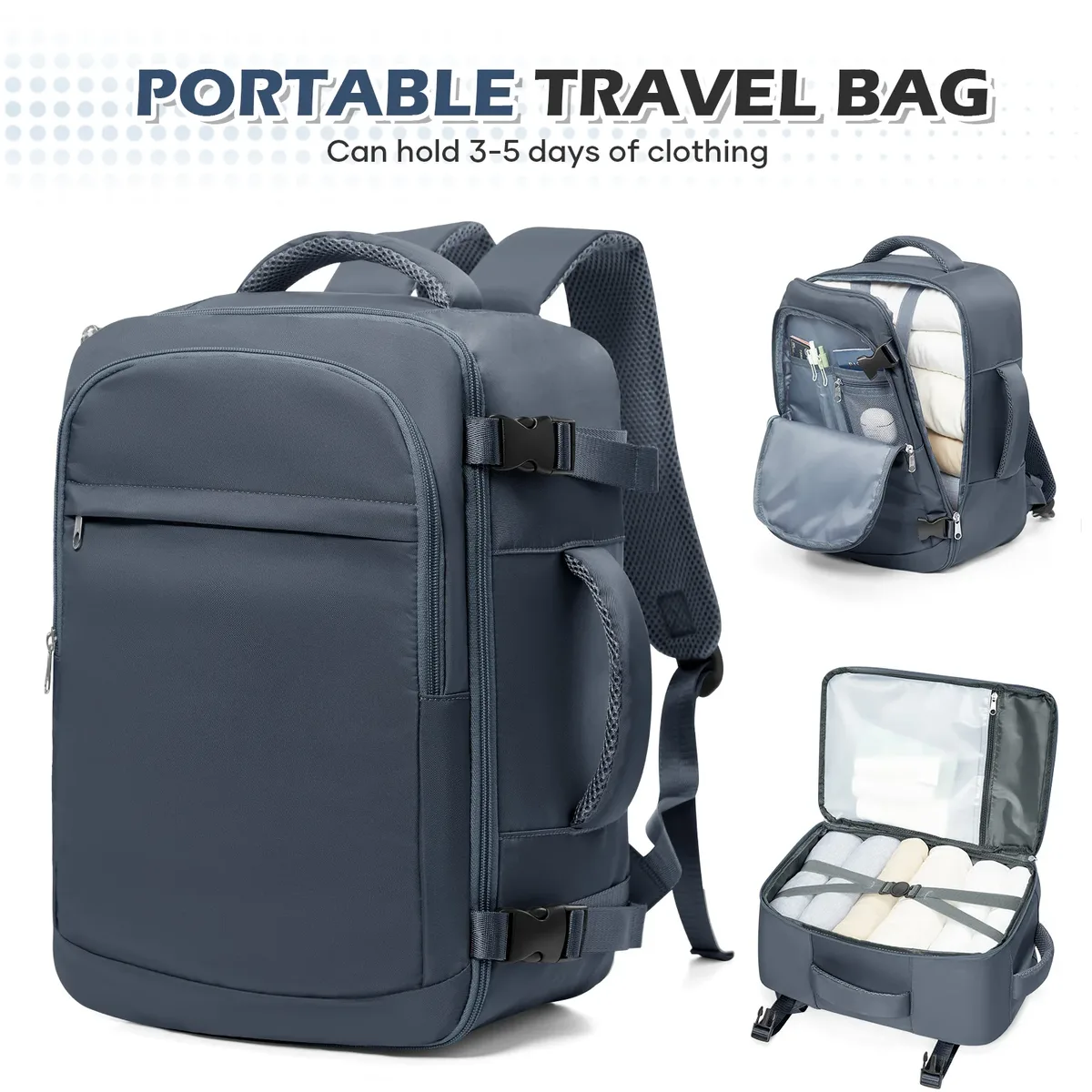 hommes 15.6 pouces pochette d'ordinateur cabine avion voyage sac à dos 40x20x25, capable porter main bagages sac à dos ryanair, collège sac à dos