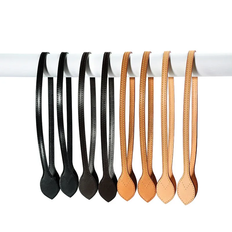 ceinture en cuir tanné végétal de 60cm, bretelles d'épaule de remplacement de bande de ceinture en cuir véritable pour sac à main féminin, poignée de sac à dos