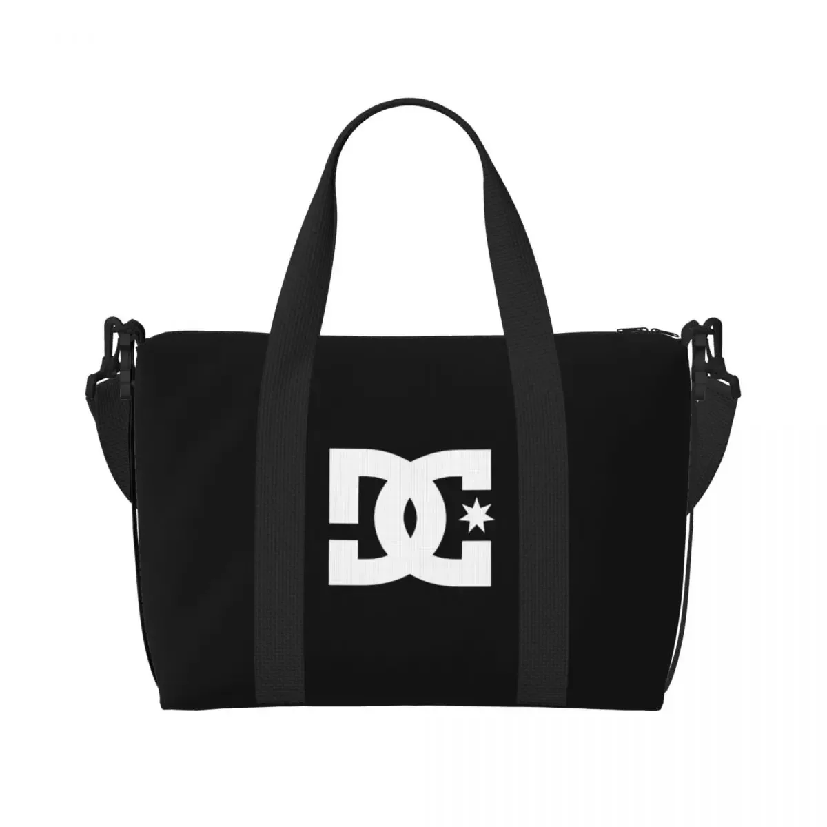 sac de voyage bandoulière dc shoe co pour femme et homme, sac de transport, sac fourre-tout grande capacité pour homme, sac de sport et de week-end