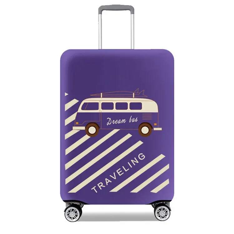 optics-juste de protection élastique pour bagages, housses de valise, fermeture éclair trempée, housses de valise à roulettes, accessoires de voyage, 18 "-32"