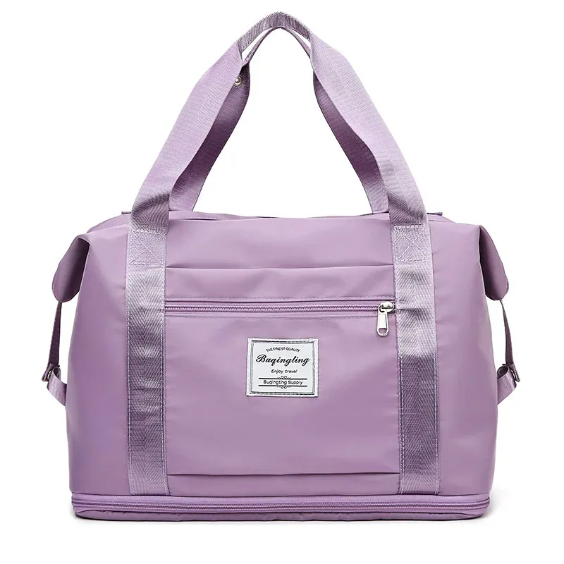 sacs de voyage à double dos extensibles de grande capacité, sac de rangement de bagages, sac à main étanche et pliable, sac de rangement pour vêtements de voyage