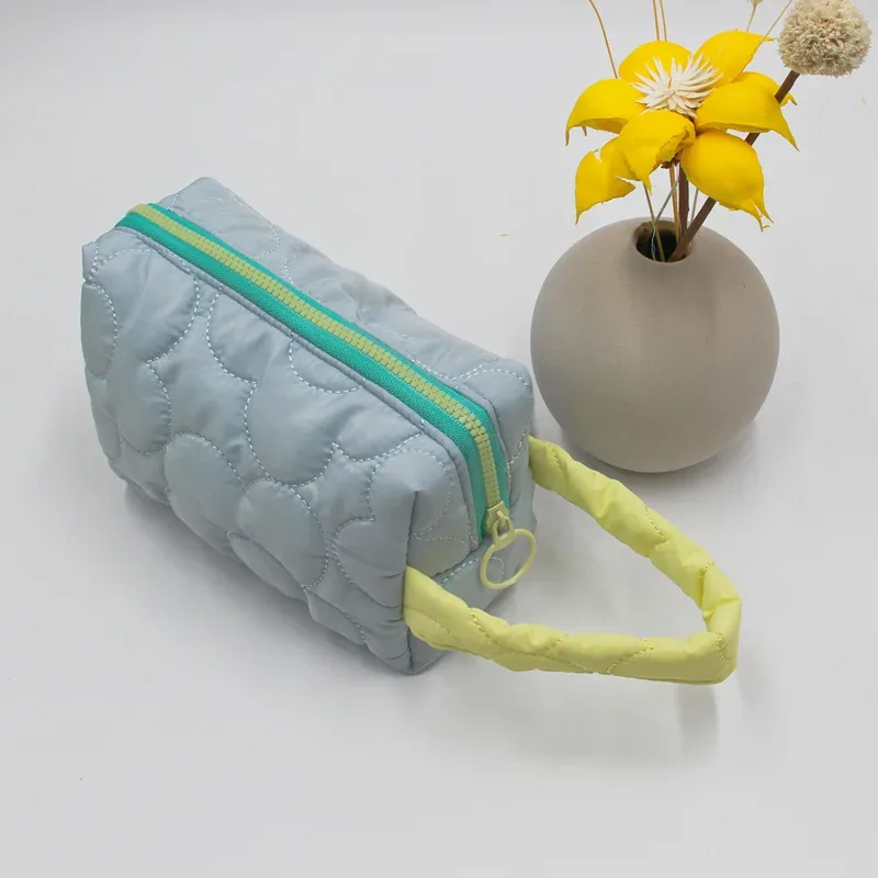 sacs à main en coton pour femmes sac de rangement tendance étui à cosmétiques de haute qualité sacs à maquillage coréens pour femmes sac de voyage décontracté sac à cosmétiques