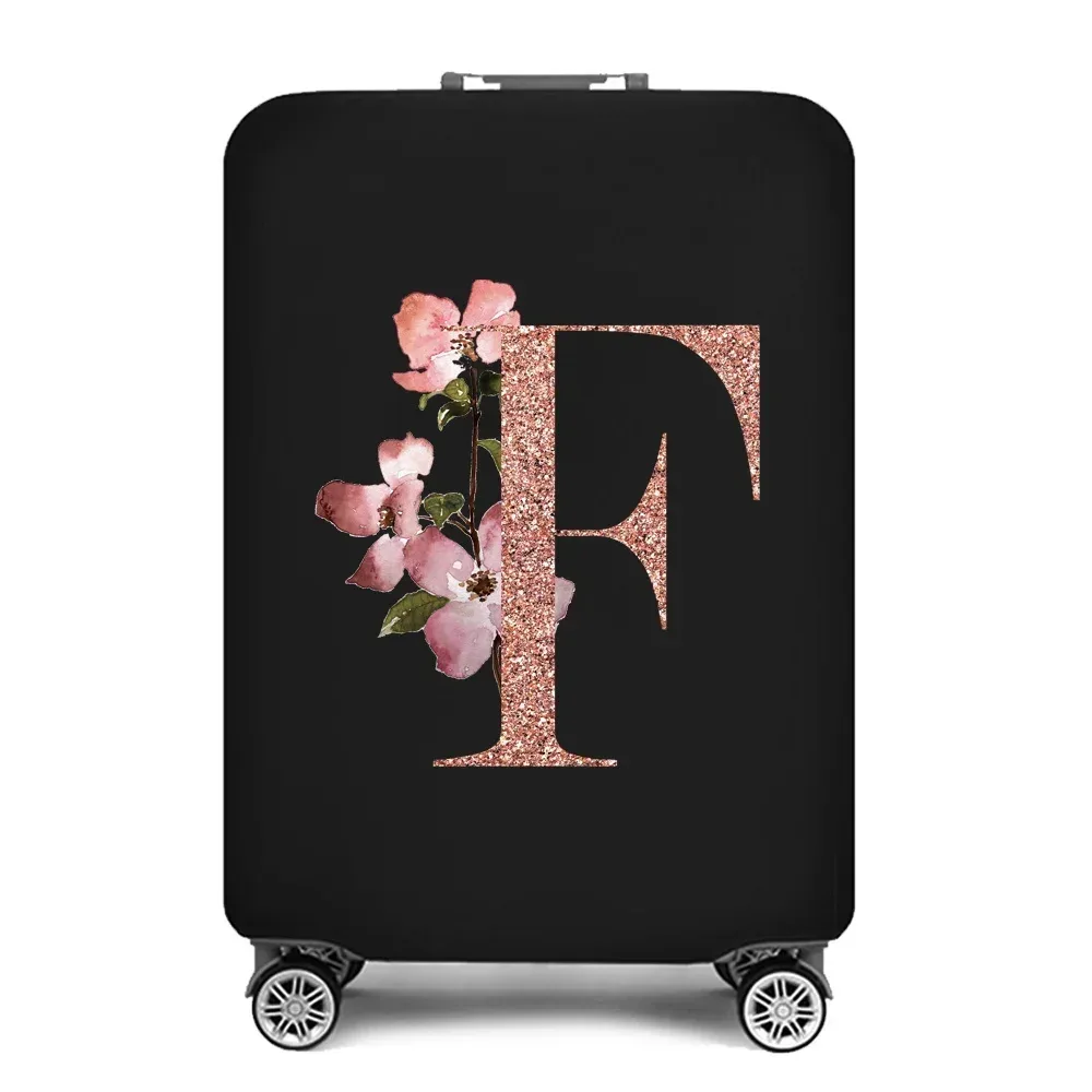 housses de protection pour bagages extensibles 18-32, housse de protection pour valise de voyage, série or rose, housses anti-poussière, organisateur de voyage