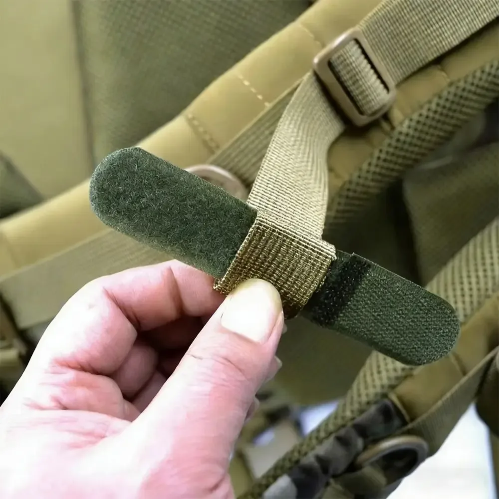 5 pièces sangles en nylon auto-agrippantes 120/160 mm pour fixation de cordons, attaches de câbles et organisation de sacs à dos