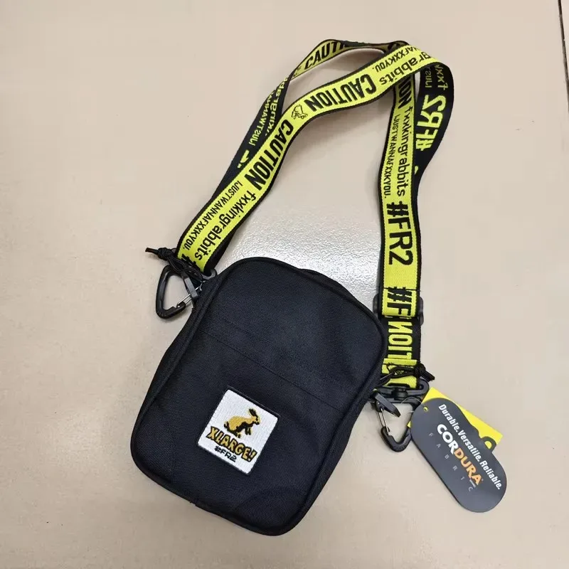 # sac à dos fr2 hip hop classique, sacs à bandoulière en toile de haute qualité pour hommes et femmes, sac messager décontracté quatre saisons