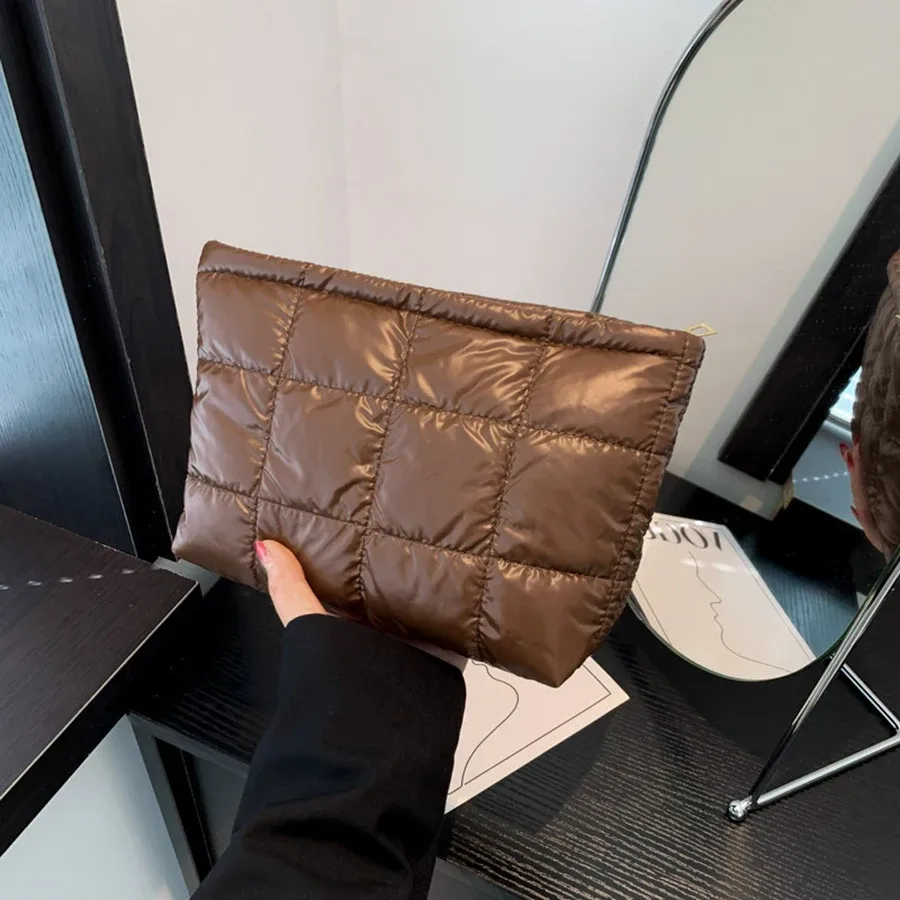 sac de maquillage de voyage de grande capacité, sac cosmétique multifonctionnel portable à la mode, sac de rangement pour articles de toilette imperméable