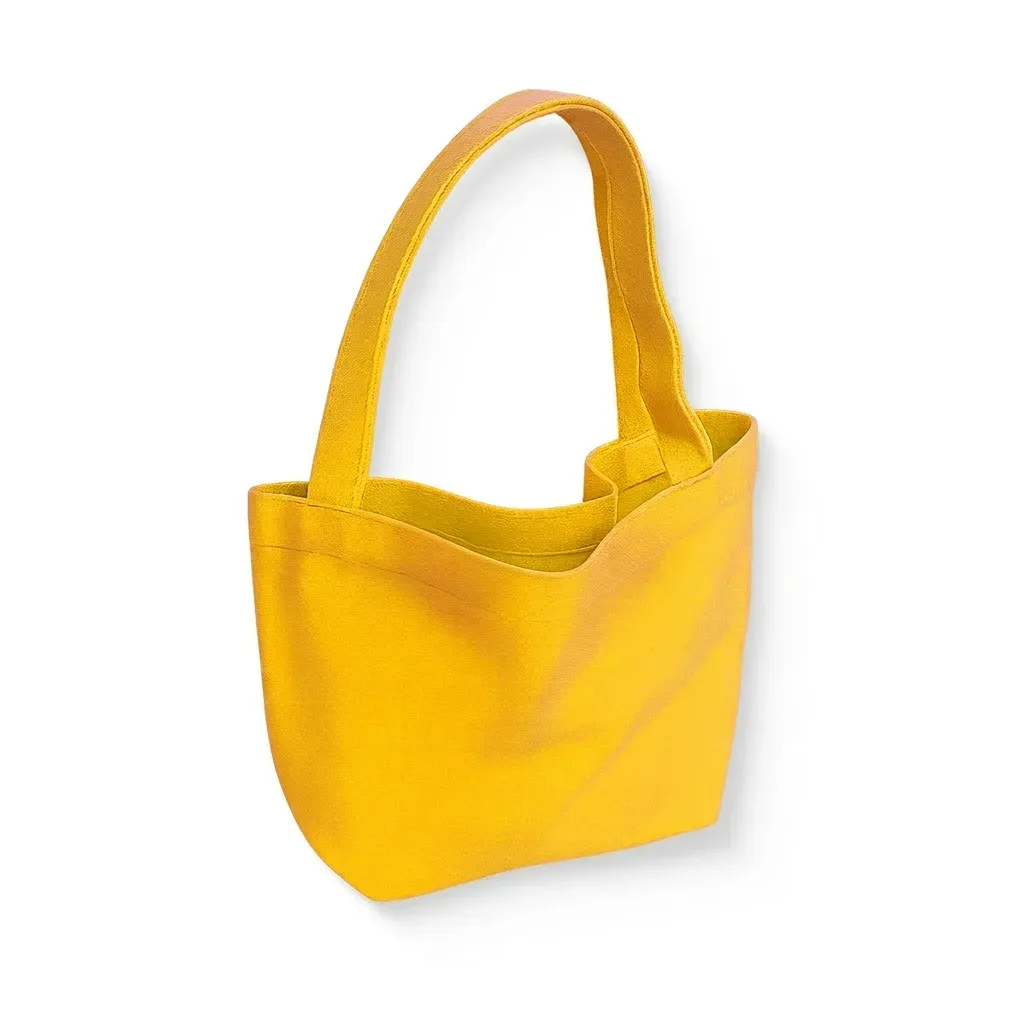 sac fourre-tout coréen en toile, couleur unie simple, sacs de shopping tendance, petits sacs pour le quotidien, sac à main pliable décontracté