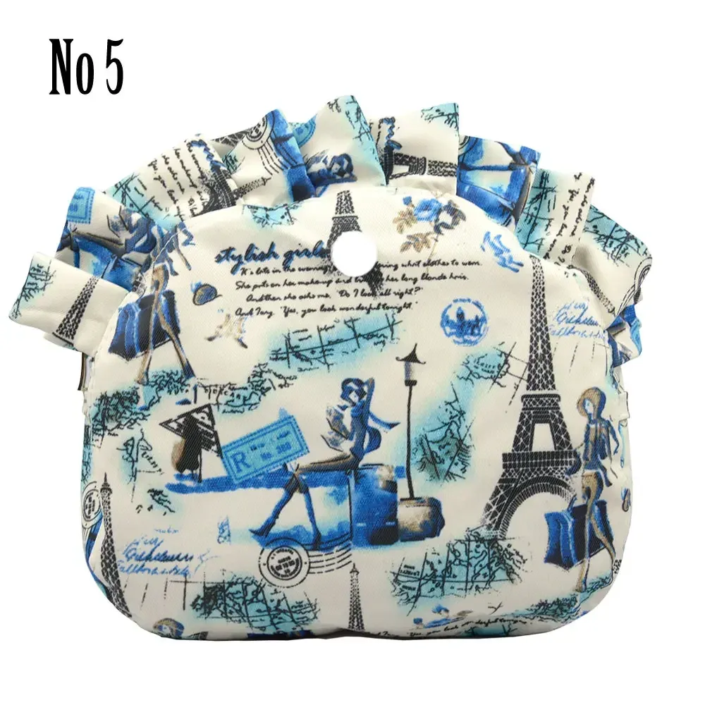 nouvelle doublure imperméable en tissu sergé coloré tanqu pour o bag moon light obag, doublure de poche imperméable, organisateur pour moon baby