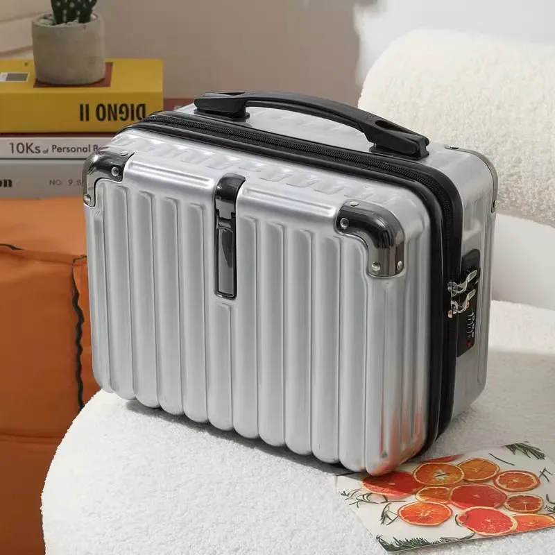 mini bagage valise 14 pouces | trousse à cosmétiques mini boîte de maquillage (14 ") sac de voyage pour bagages