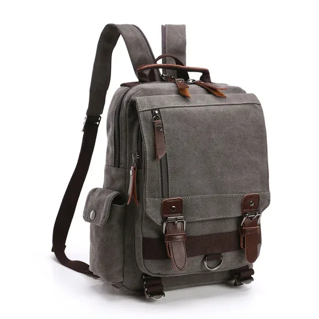 nouveau petit sac à dos en toile pour hommes, sac à dos de voyage multifonctionnel, sac à bandoulière pour femmes, sac à dos pour ordinateur portable, sacs d'école, sac à dos de jour pour femmes