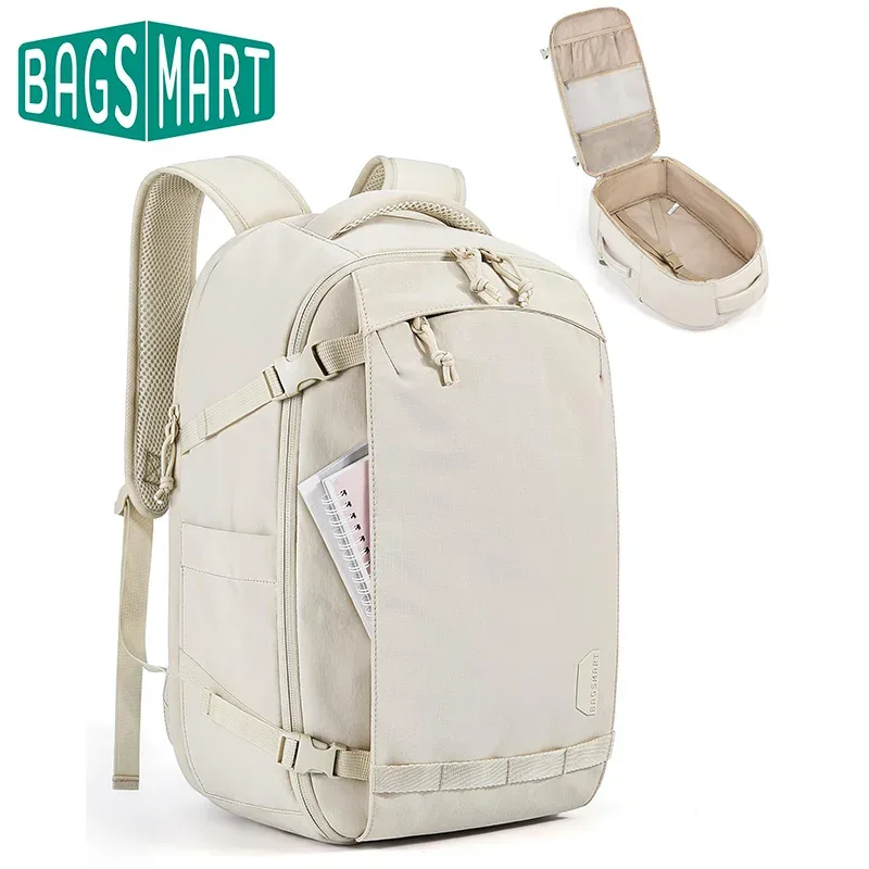 BAGSMART sac à dos de voyage pour femmes 30L sac de voyage TSA approuvé au vol sac à dos de bagage résistant à l'eau sac à dos pour hommes