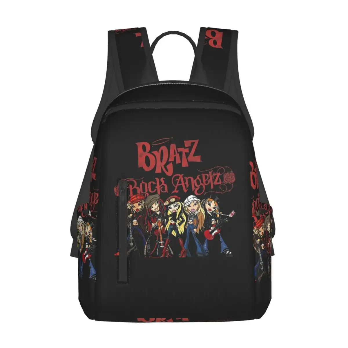 sac à dos bratz rock angelz group shot, sac à livres pour étudiants, sac d'école pour enfants, sacs à bandoulière pour ordinateur portable, garçons et filles