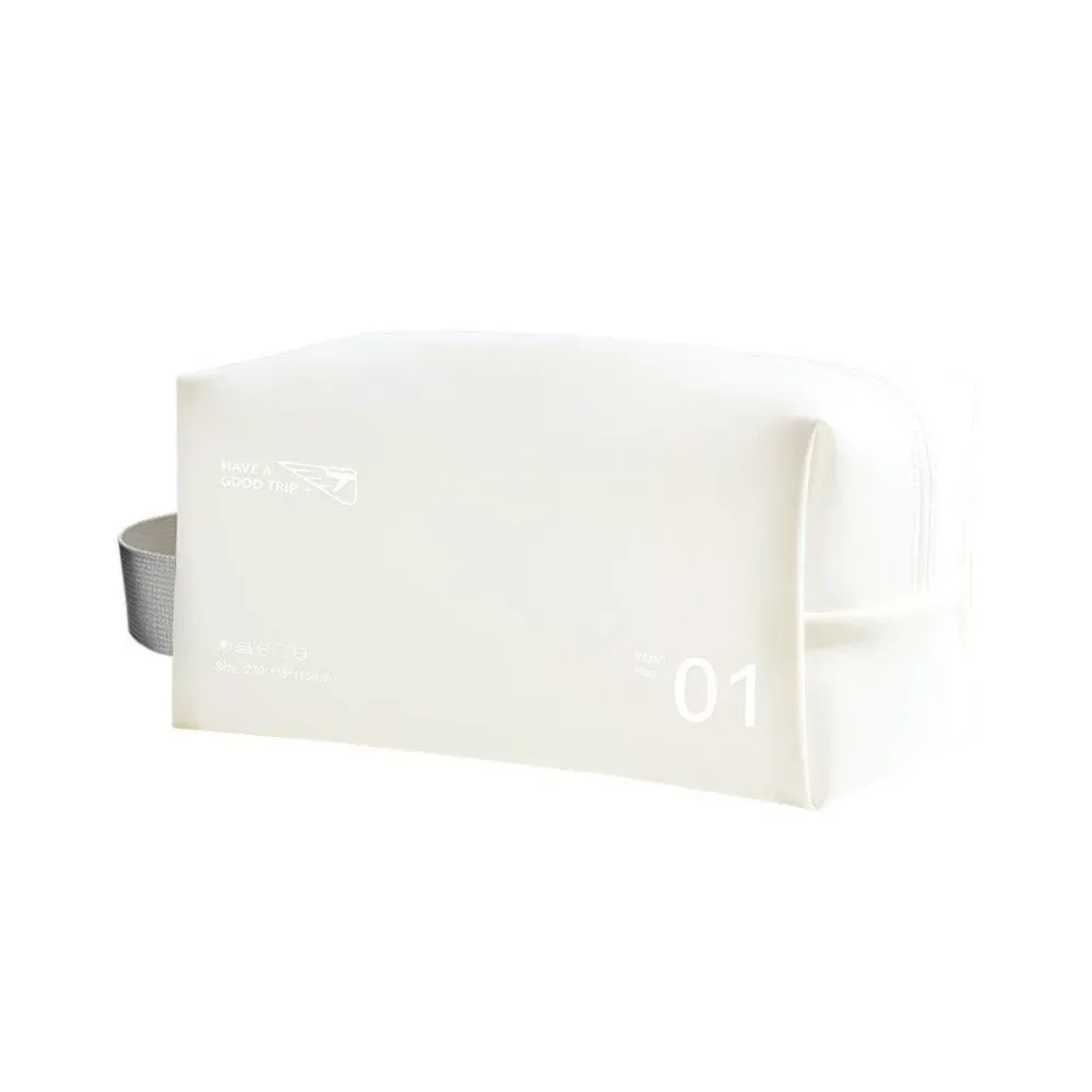 sac de toilette de voyage multifonctionnel en pvc, fermeture éclair étanche, sac à cosmétiques, sac de rangement de grande capacité pour femmes et hommes