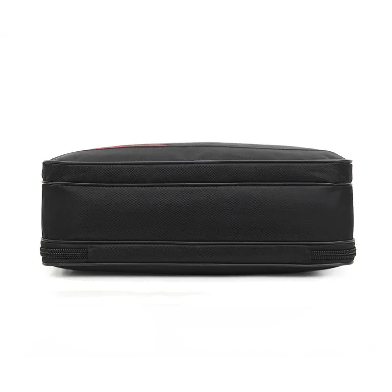 mallette d'affaires de grande capacité – sac organisateur pour ordinateur portable et documents pour les voyages au bureau et au week-end (solution de rangement durable)
