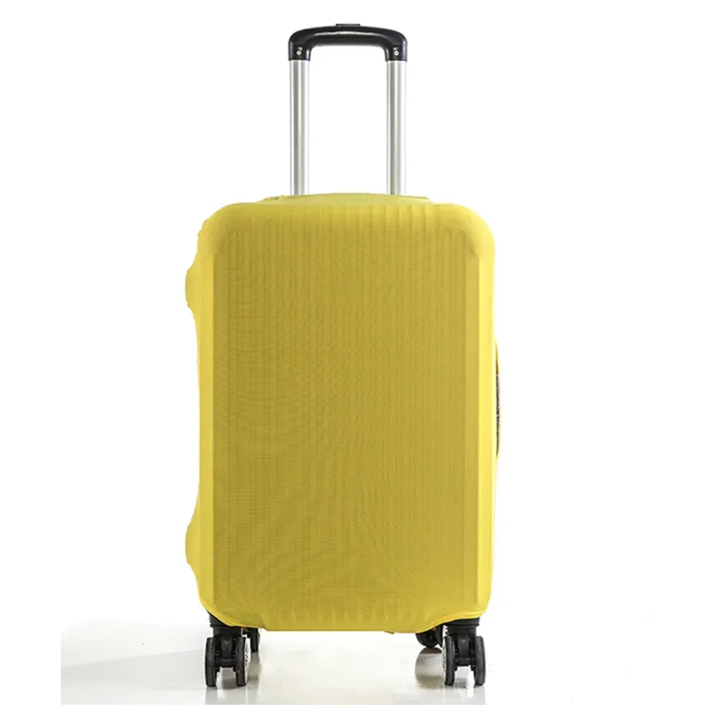 protecteur de valise de voyage élastique, 1 pièce, housse de bagage multicolore résistante aux rayures avec conception anti-poussière, accessoires de voyage