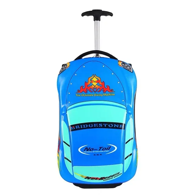 ensemble de valises à roulettes 3d pour enfants, bagages de voyage pour enfants, valise à roulettes pour garçons