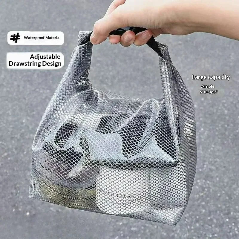 sac de rangement étanche portable, sac de natation scellable grande capacité, sac de lavage, sac à main pour vêtements de sport et cosmétiques