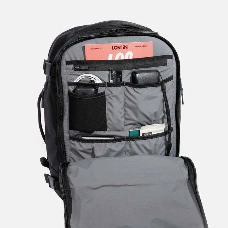 pack de voyage 3 x-pac nylon 35l, sac à bandoulière imperméable multifonctionnel intelligent de grande capacité pour voyage d'affaires, sac à bandoulière durable