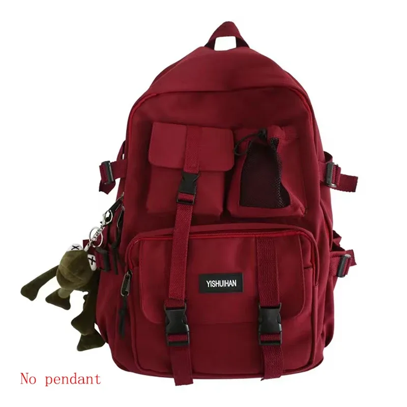sac à dos multifonctionnel pour ordinateur portable adolescent, sac d'école en toile cool pour femmes, sacs à dos d'étudiant de haute qualité, cartable à la mode pour garçons et filles