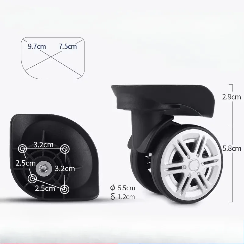 accessoires de bagages adaptés à la réparation des roues american tourister, remplacement de roues samsonite, roulettes de valise de voyage