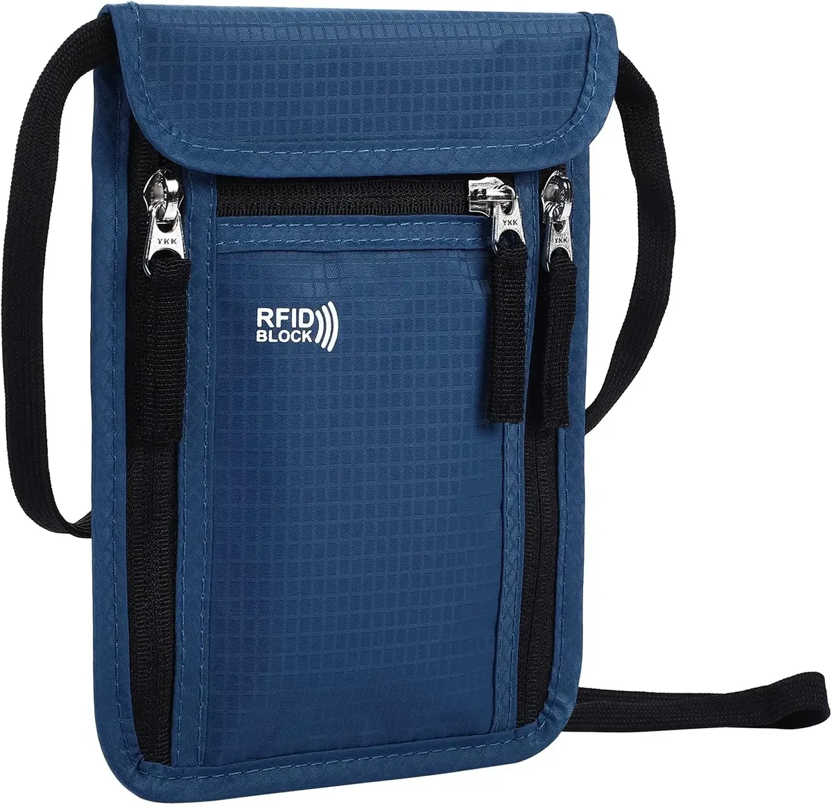 pochette de voyage portefeuille de cou porte-passeport familial étui organisateur avec blocage rfid portefeuille de passeport portefeuille de voyage