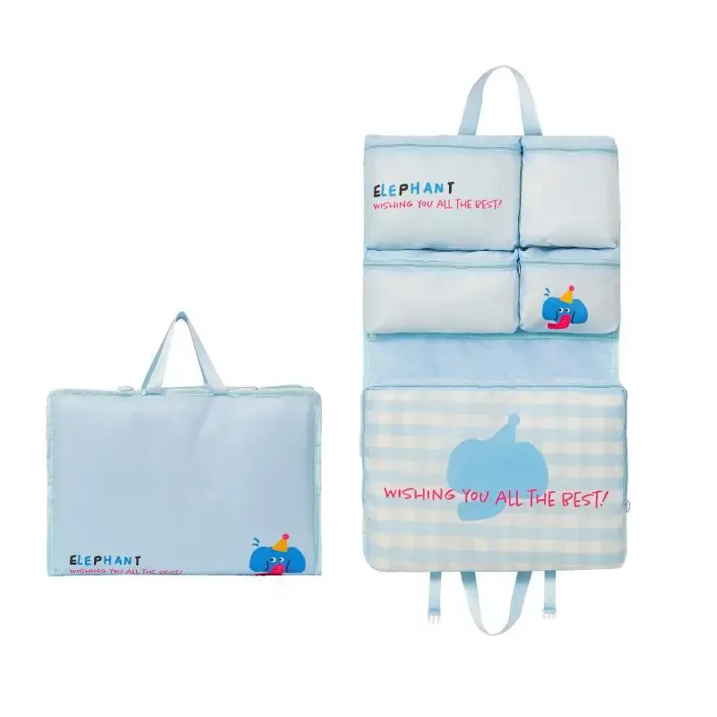 sac de rangement de voyage pliable, organisateur multifonctionnel portable suspendu et imperméable pour sous-vêtements et chaussettes