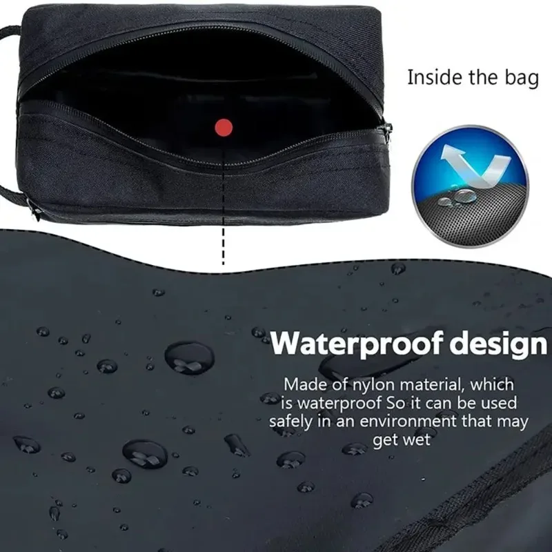 trousse de toilette de voyage étanche pour hommes et femmes, étui de rangement de maquillage cosmétique, pochette de lavage de beauté, sac à main essentiel de gymnastique