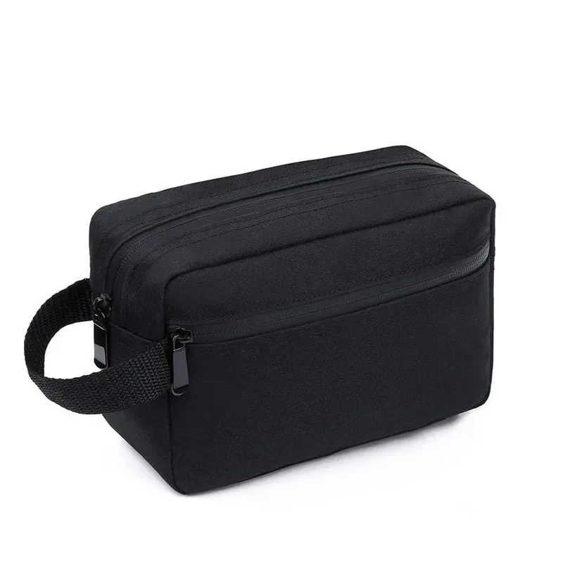 pochette de voyage grande taille 22x16x10cm, sac de rangement polyvalent, kit de toilette portable, organisateur de gadgets numériques, étui de transport compact