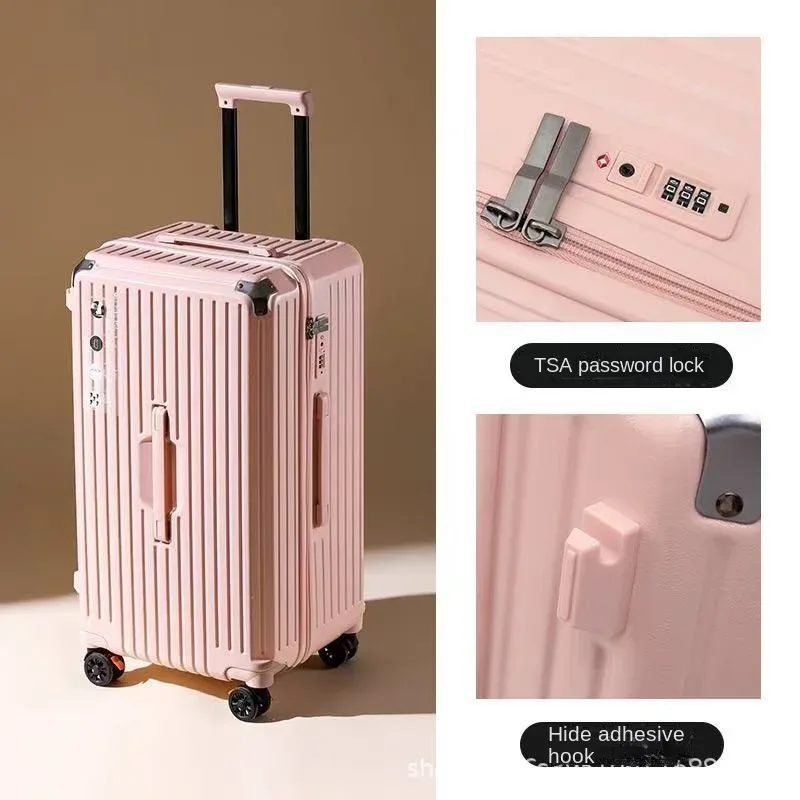 valise rouge 28/36/50 pouces, bagages de grande taille avec cinq roues abs + pc, valises de cabine de 20 pouces, sac de voyage, boîtier de chariot à fermeture éclair